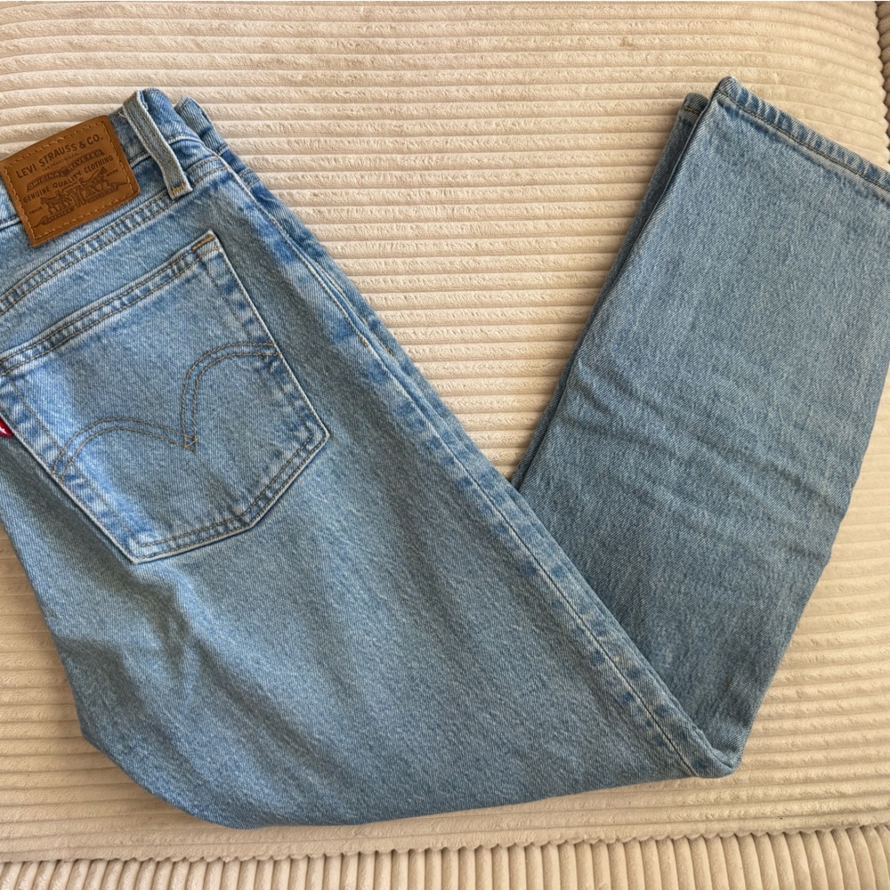 Levi’s Wedgie Straight Cropped Jeans